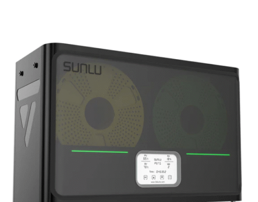 SUNLU FilaDryer S4, Temperature Balance and High Efficiency, the First Dryer for 4 Spools Capacity SUNLU FilaDryer S Filament Dryer