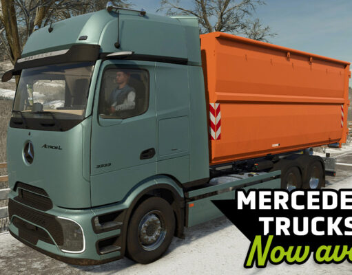 Farming Simulator 25 – Mercedes-Benz Trucks Pack now available! Farming Simulator 25 - Mercedes-Benz Trucks Pack